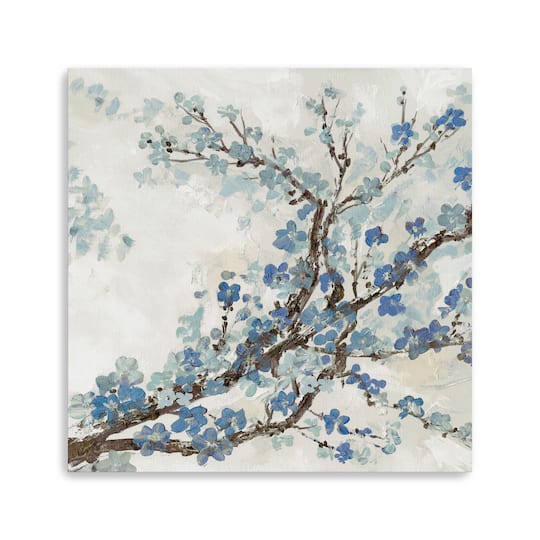 Blue Branch I Canvas Giclee